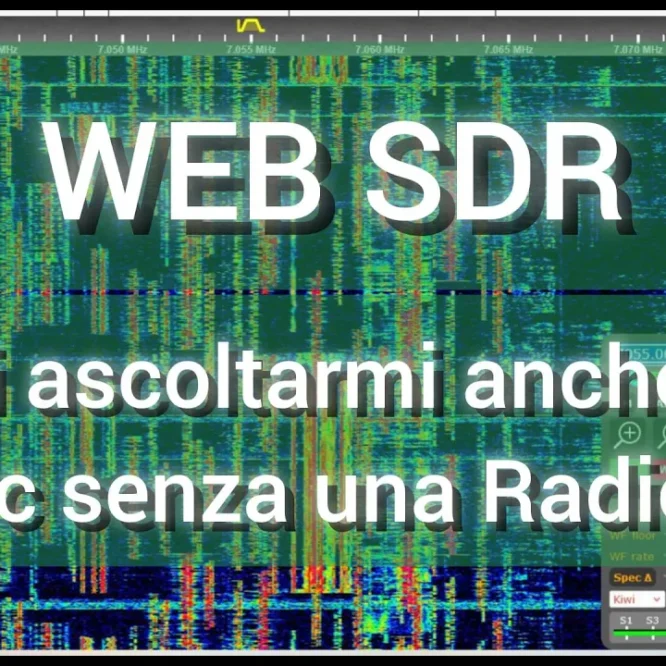 imparare ad ascoltare i segnali delle stazioni radioamatoriali direttamente dal pc senza l'utilizzo di apparecchiature radio e e completamente gratuito con la possibilità di decodificare i fax meteo